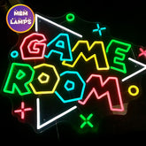 GAME ROOM neon sign